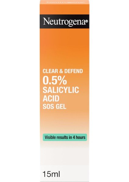 Clear Sivilce Karşıtı Sos Hızlı Etkili Akne Jeli 15 ml