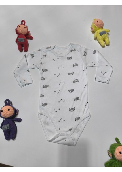 Çocuk Bebek Uzun Kollu Çıtçıtlı Body-Badi %100 Pamuk Nefes Alabilen Kumaş 3.5-4-5-6 Yaş modelleri