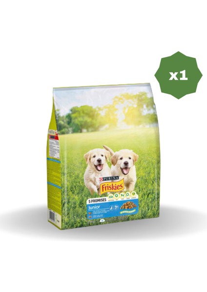 Friskies Tavuklu Yavru Köpek Maması 2400 gr - (1 Adet)