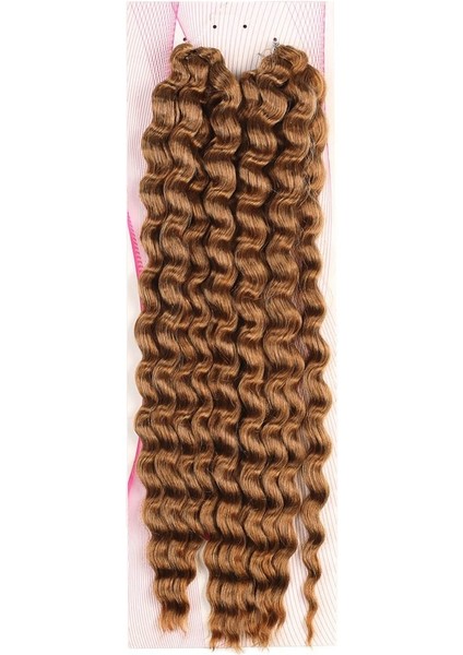 Nice Bulk Afro Su Dalgası Saç / Karamel