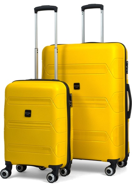 Lucas Polipropilen Kırılmaz Valiz, Kabin Boy&büyük Boy