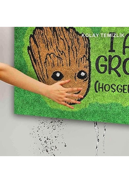 Tasarımlı Dekoratif Kapı Önü Paspas, Dış Mekan/ev Içi/ /mutfak/yatak Odası/giriş Paspasları (Groot, 45X70) fiyatları