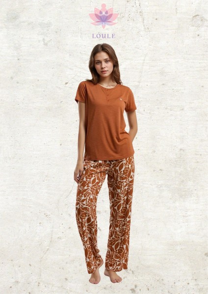 Kadın Giyim Kısa Kol Pijama Takımı L1.AR.322.9.001 modelleri