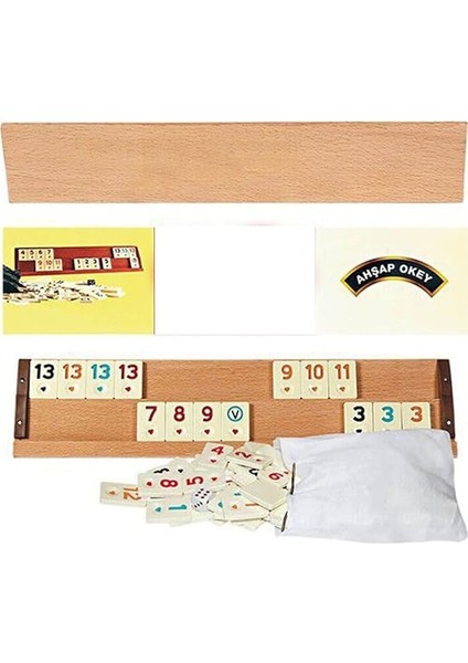 Dekoratif Sağlam Ağaç Okey Takımı Eser fiyatları