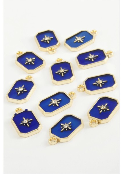 Yıldız Tek Kulp Mineli Bileklik ve Kolye Ucu Aparatı 1 Adet