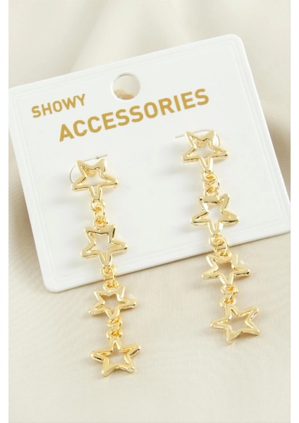 Yıldız Trend Metal Küpe