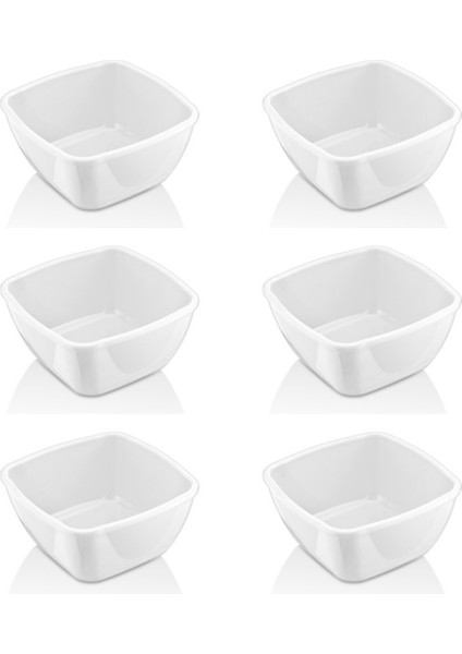 Kırılmaz Sosluk Seti 6’lı – Kahvaltılık, Reçellik, Meze ve Tatlı Servis Kabı | Isıya Dayanıklı Polikarbon Mini Kase | Ev ve Restoran Için