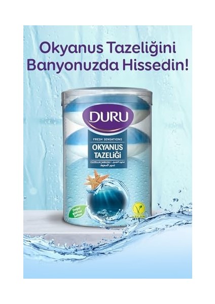 Duru Fresh Sensations Ocean Sabun, 100 Gramx4 modelleri