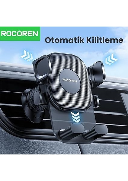 Metal Kancalı Havalandırma Destekli Araç Içi Telefon Tutucu fiyatları