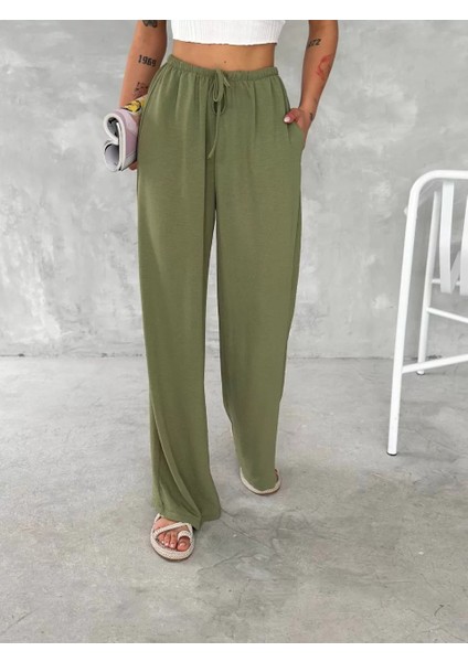 Ayrobin Oversize Kadın Pantalon - Mint Yeşili indirimleri