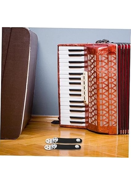 4 Adet Akordeon Bellows Seti Metal Başlı Strap Akordeon Performansı Için Uygun Farklı Modellerle Uyumluluk Kolay Takviye ve Kullanım indirimleri