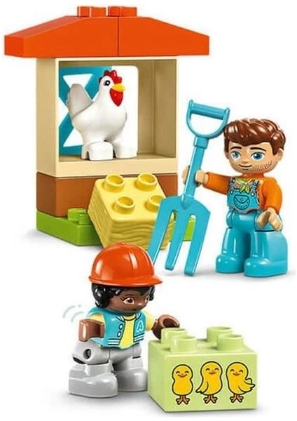 10416 Lego® Duplo® Çiftlik Hayvanlarının Bakımı 74 Parça +2 Yaş modelleri