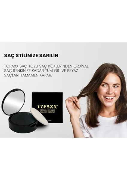 Saç Sakal Dolgunlaştırıcı Su Da Çıkmayan Topik Pudra 14 gr (Koyu Kahve/dark Browm) modelleri