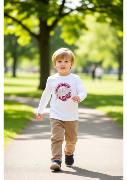 Erkek Çocuk Pamuklu Spor Takım Rahatlık ve Stil Bir Arada Kaliteli Şık Rahat Günlük