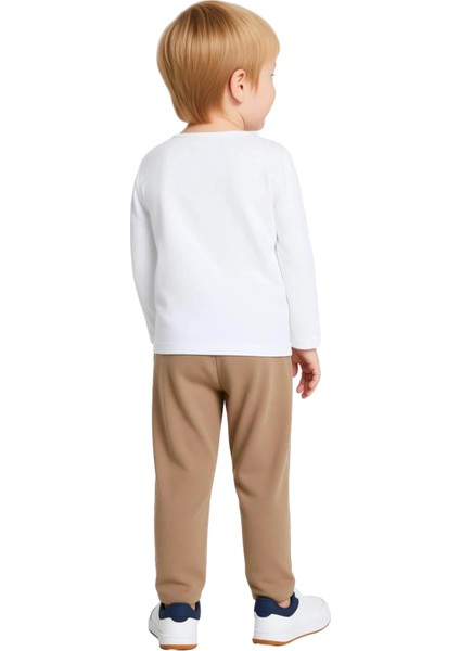 Erkek Çocuk Pamuklu Spor Takım Rahatlık ve Stil Bir Arada Kaliteli Şık Rahat Günlük indirimleri