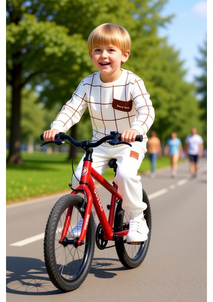 Erkek Çocuk Pamuklu Örme Baskılı Günlük Takım Rahatlık ve Stil Bir Arada Kaliteli Şık Rahat fiyatları