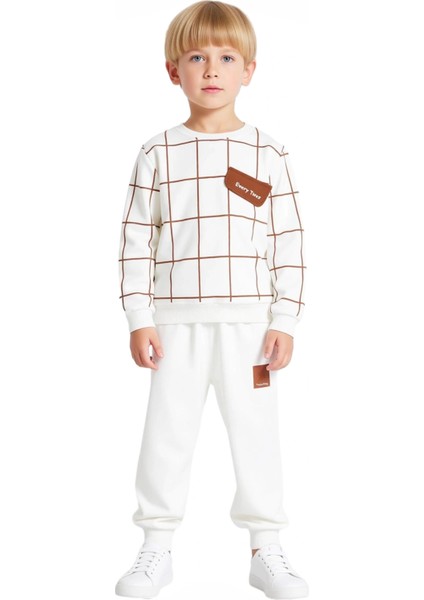 Erkek Çocuk Pamuklu Örme Baskılı Günlük Takım Rahatlık ve Stil Bir Arada Kaliteli Şık Rahat fırsatları