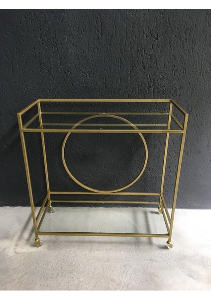 Metal Bar Servis Arabası, Gold Servis ve Sunum Arabası modelleri