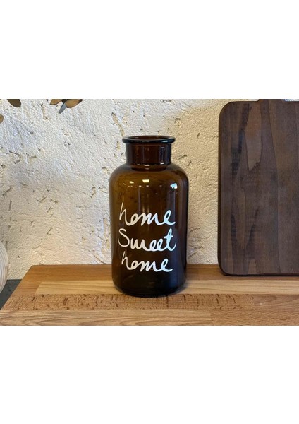 Çoş Home Sweet 10X20 cm Cam Vazo – Şık ve Modern Dekoratif Vazo 1041 modelleri