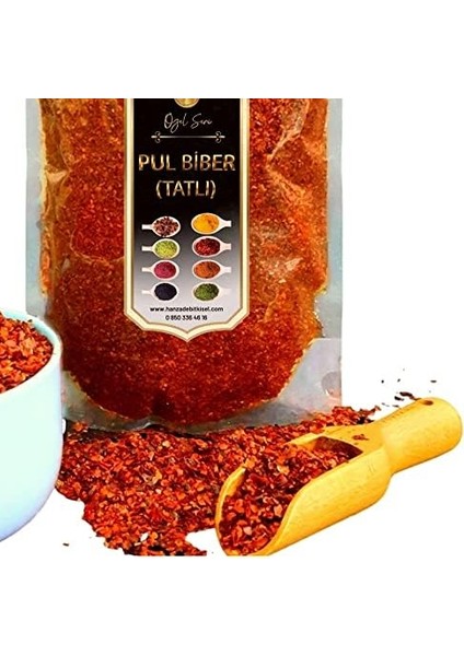 Hanzade Bitkisel Tatlı Pul Biber 250 gr fiyatları