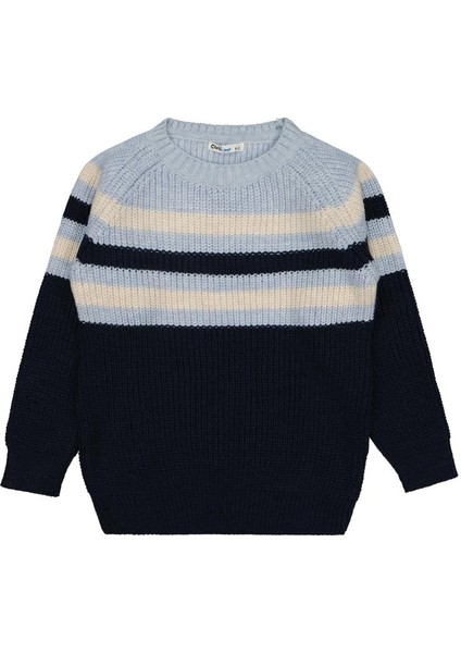 Çizgili 6-9 Yaş Kazak - Lacivert6-7 Yaş fiyatları