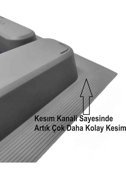 Çekmece Içi Kaşıklık Kepçelik Düzenleyici 79X49 cm (69X40 cm Kadar Kesilebilir) fırsatları