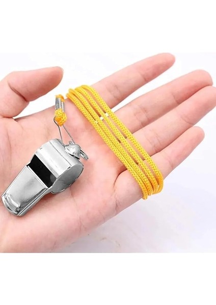 Metal Düdük – Antrenör, Hakem, Kamp, Acil Durum ve Spor Aktiviteleri Için – Askı Ipli fırsatları