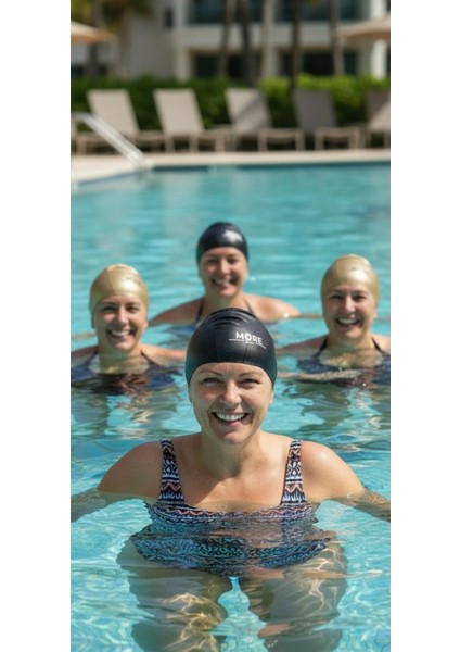 Buğz Likralı Bez Deniz Havuz Bonesi 2 Adet