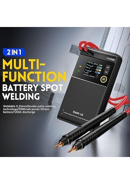 Swm-10 Portable Battery Spot Welder, Dıy Mini Double Pulse Welding Machine, 18650 Battery Pack Welding Tool 5000MAH Weldable 0.1-0.25MM fiyatları