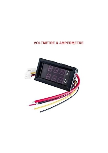 Volt Akım Ölçer Dc 0-100V 10A Ampermetre fiyatları