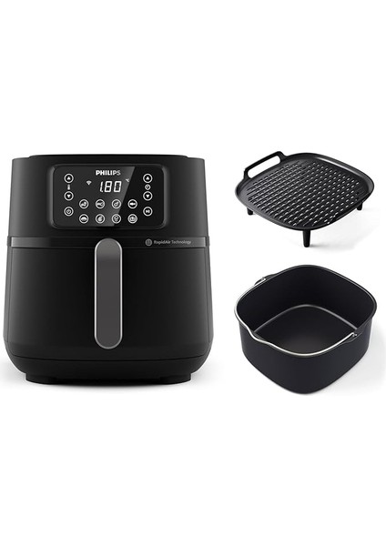 HD9285/96 Airfryer Xxl Fritöz, Uzaktan Bağlantı, 1.4 Kg, 7.2 L Kapasite, Aksesuarlar Dahil