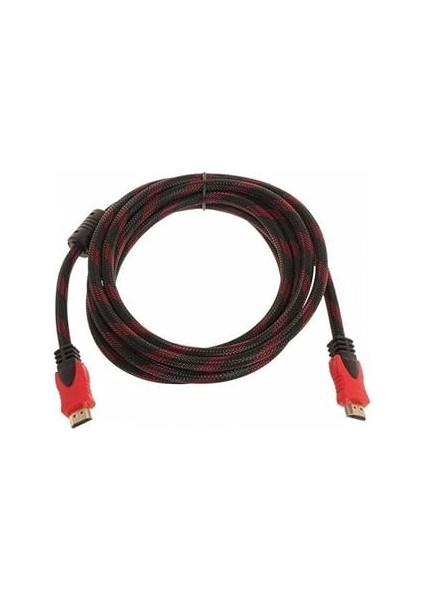 Ekstra Kalın Premium Örgülü HDMI Kablo 3 Metre – V1.4 High Speed Gold Uçlu Dayanıklı Computer Cable Bilgisayar Kablosu fırsatları