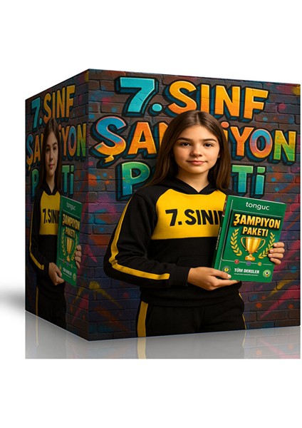 7. Sınıf Tüm Dersler Şampiyon Paketi (8 Kitap)