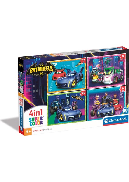 4W1 Super Kolor Batwheels