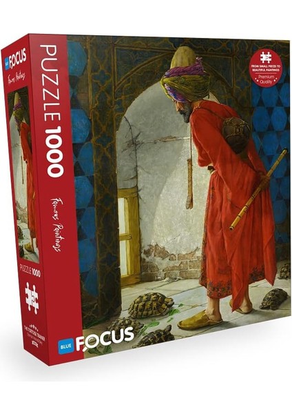 Focus 1000 Parça Puzzle - The Tortoıse Traıner (Kaplumbağa Terbiyecisi)