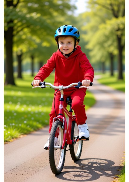 Erkek Çocuk Kapüşonlu Sweatshirt ve Eşofman Altı Takımı Kış Ayları Için Sıcak ve Rahat Seçenek fırsatları