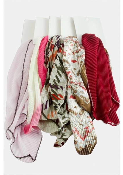 Zr Karışık Pliseli Fular 50 cm modelleri