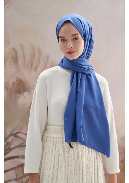 Antik Desen Pamuk Ipek Şal Indigo fiyatları