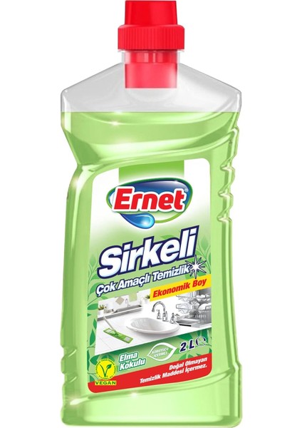 Ernet Temizlik Için Sirkeli Temizleyici 2 L