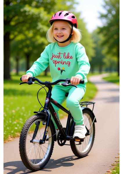 Kız Çocuk Baskılı Regular Örme Iki Parça Takım Konfor ve Stil Bir Arada Kaliteli Şık Rahat fiyatları