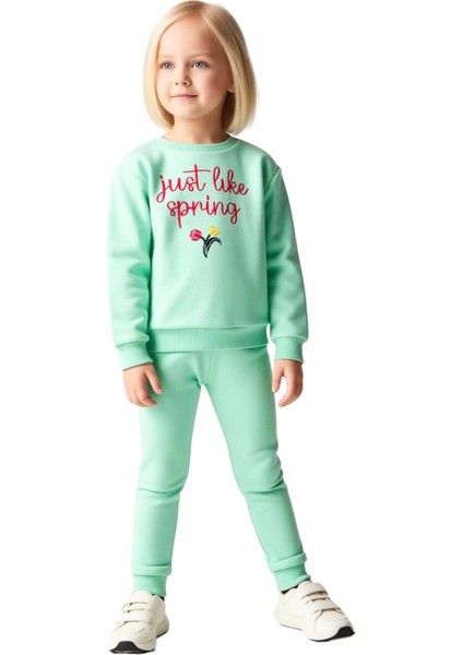 Kız Çocuk Baskılı Regular Örme Iki Parça Takım Konfor ve Stil Bir Arada Kaliteli Şık Rahat fırsatları