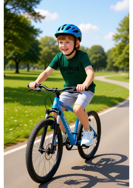 Erkek Çocuk Günlük Pamuklu Brooklyn Baskılı T Shirt ve Şort Kombinasyonu Kaliteli Şık Rahat fırsatları