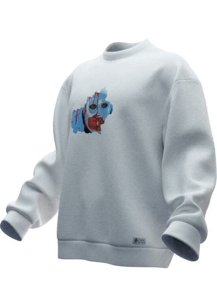 Doğu Türkistan Baskılı Oversıze Sweatshırt (Unısex) fiyatları