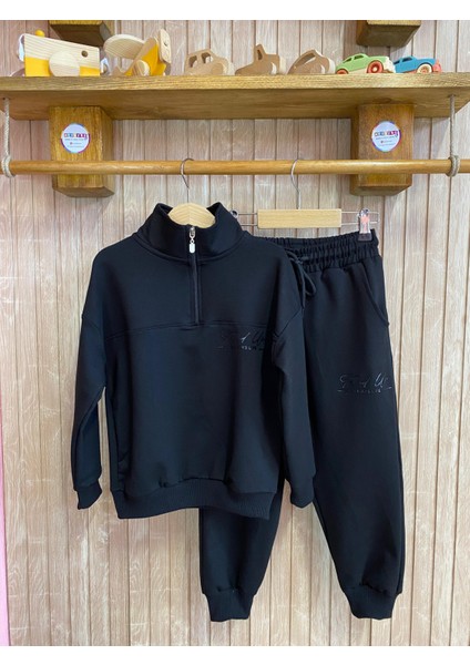 Dik Yaka Eşofman Çocuk Takım Unısex