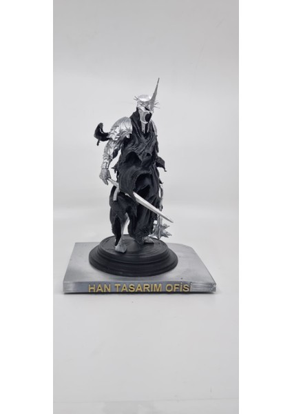 Witch King Angmar Nazgül Sauron Yüzüklerin Efendisi 26 cm 2 Silahlı Figür modelleri