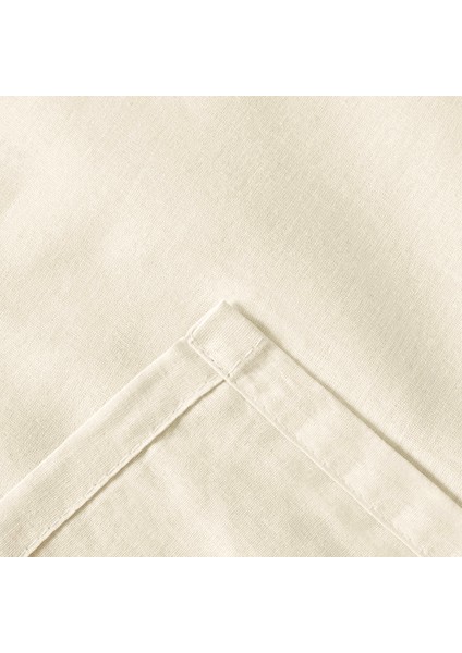 Soft Basic Çift Kişilik Düz Kenar Çarşaf - Ekru - 240X260 cm modelleri