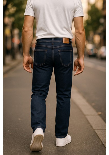 Cedy Denım Erkek Yüksel Bel Bol Kesim Boru Paça Kot Pantolon Reguler Fit Jean C336 fırsatları