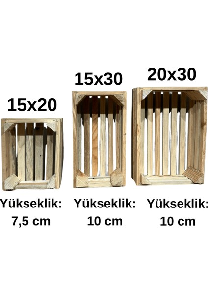 Rustik Ahşap Ekmek Sunum Kasası – Simit & Ekmeklik