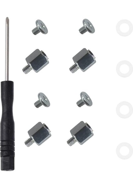 1 Set M.2 SSD Vida Kiti Ngff Nvme SSD M.2 Ngff/nvme Vida Seti Standı A- M.2 SSD Için Altıgen Somun