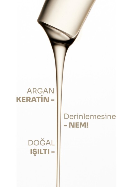 ZİSHU Argan & Keratin Saç Bakım Yağı 125 ml